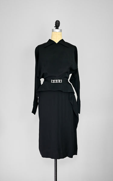 1930s Chiaroscuro Dress