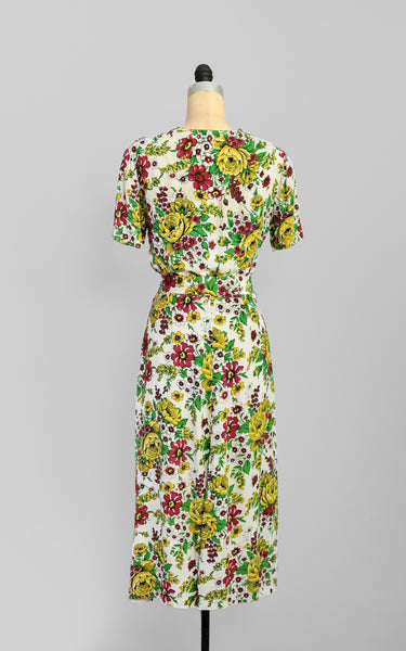 1930s Cassis Dress