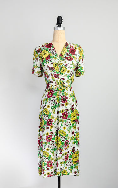 1930s Cassis Dress