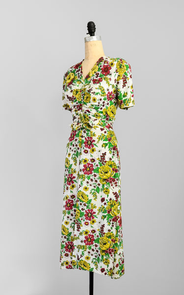 1930s Cassis Dress