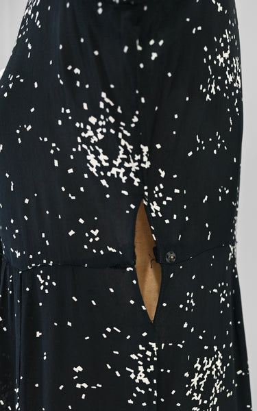 1930s Constellation Dress