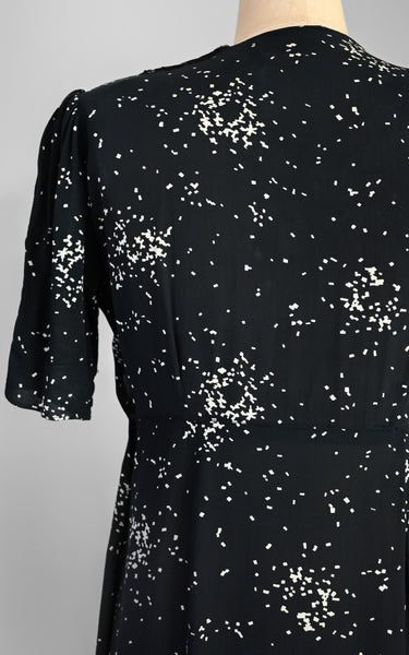 1930s Constellation Dress