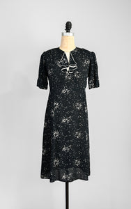 1930s Constellation Dress