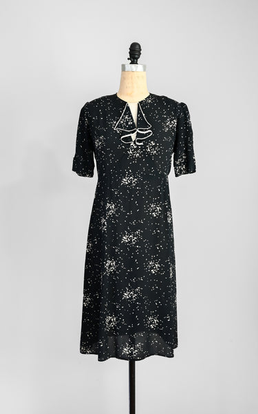 1930s Constellation Dress