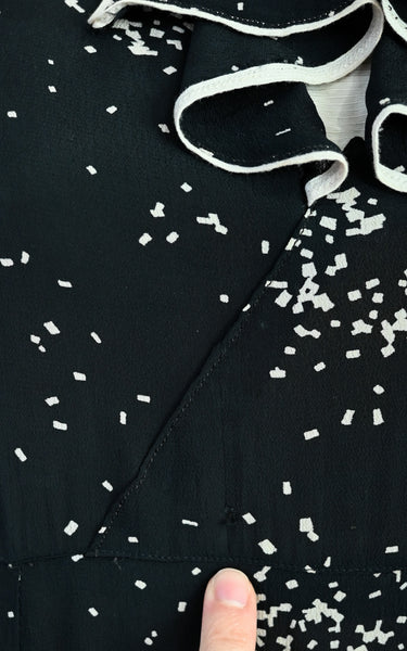 1930s Constellation Dress