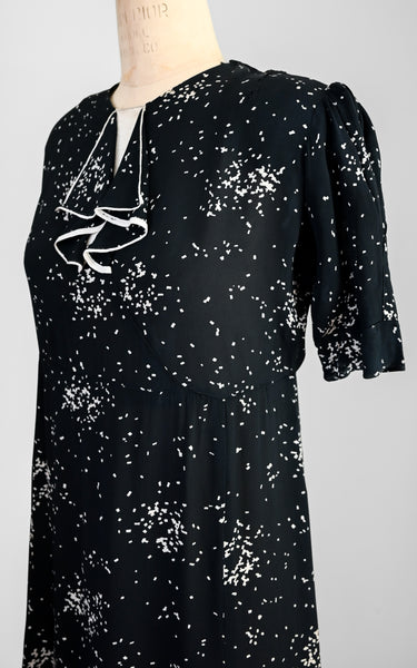 1930s Constellation Dress