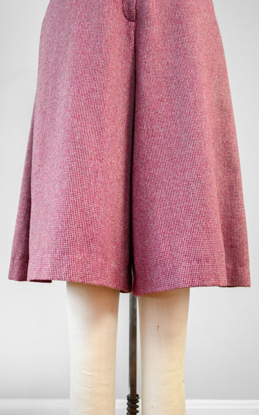 1970s Garnet Culottes