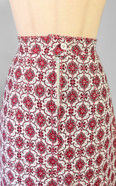 1970s Soumak Skirt