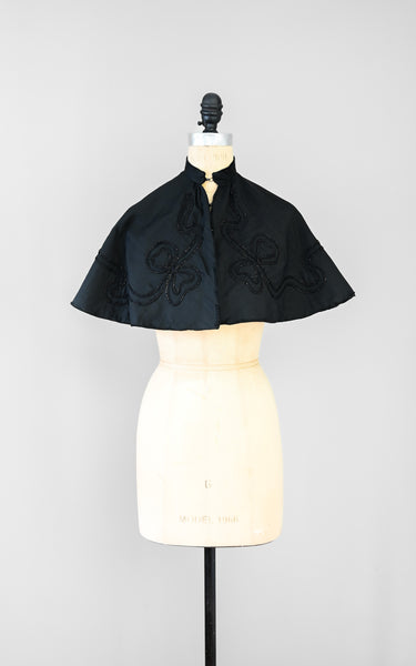 1900s Jet Capelet