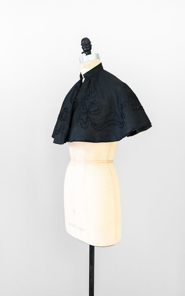 1900s Jet Capelet