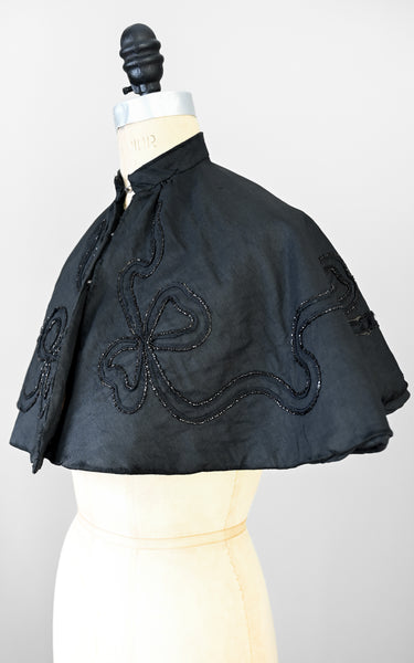 1900s Jet Capelet