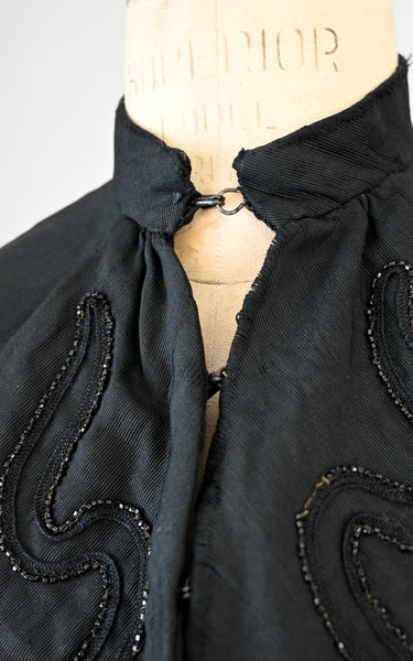 1900s Jet Capelet