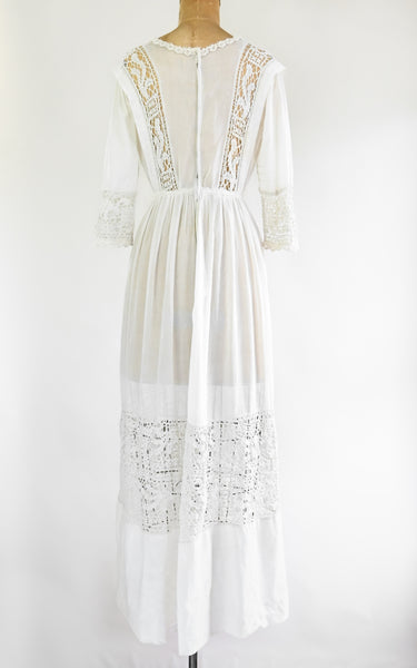 1910s Rosette Dress